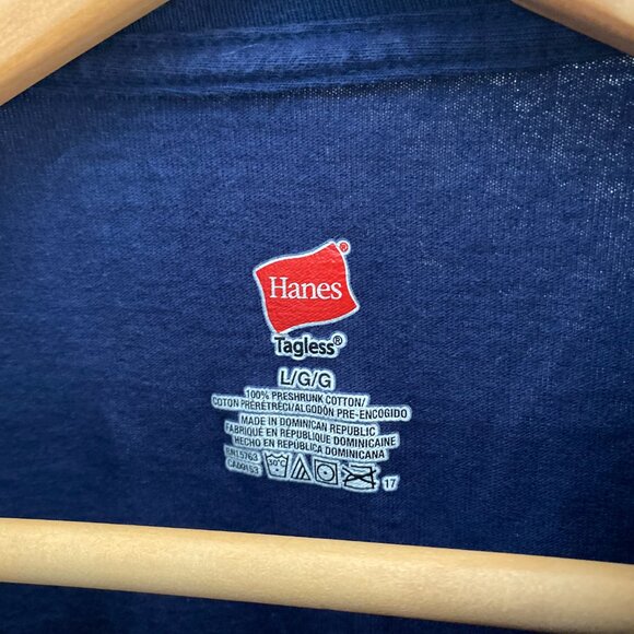 Villanova Wildcats Basketball 3X National Champions 2018 Hanes T-Shirt Large - Picture 2 of 3